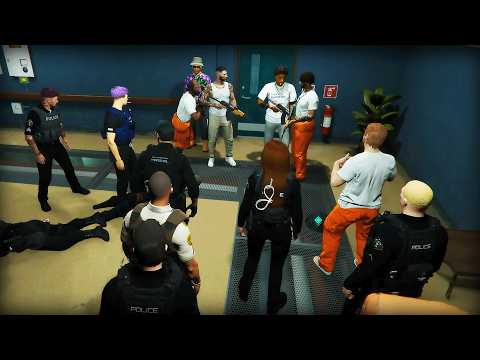BESTIES, ADMC & Babylon Launch a Coordinated Prison Takeover | NoPixel RP | GTA RP