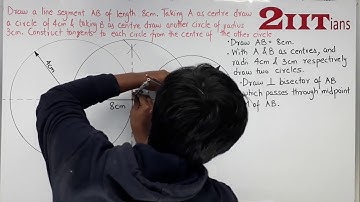 Construction Exercise 16.1 Q 5 Class X ICSE | Tangent on Circle