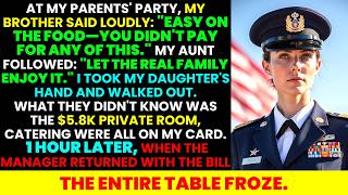 Details My Family Told Me To Leave Mom And Dad's Anniversary Dinner — An Hour Later... News