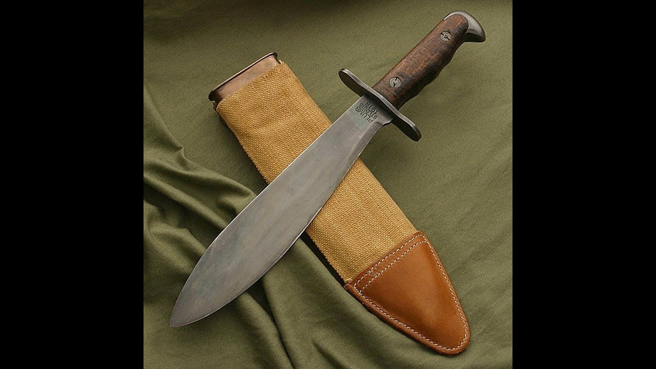 M1917 Bolo Knife YouTube