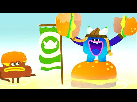 Видео: Вкусные и съедобные приключения!  ВИКИНГ Ум и Хрум - мультфильм для детей серия 27