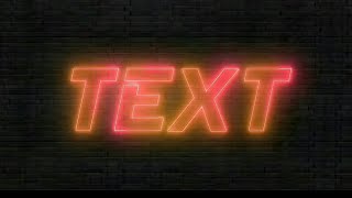 How To Make Glowing Neon Text Effect In Kinemaster || Free Download || Kamal tv 2