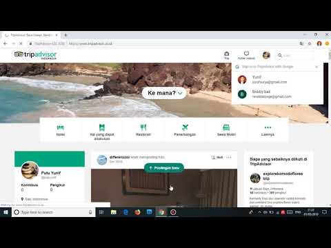 cara membuat akun tripadvisor