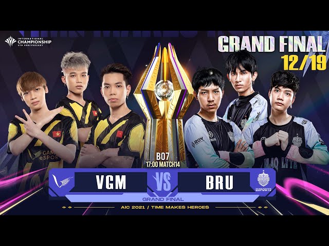 AIC 2021｜Grand Final 總決賽 - 2021/12/19 《Garena 傳說對決》