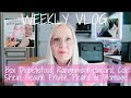 Weekly vlog n18  box diabetefood organisation placard box beaut prive colis shein coiffeuse