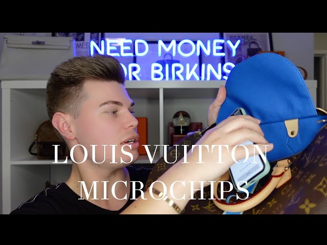 LOUIS VUITTON MICROCHIP NFC RFID TAG / HOW TO CHECK USING YOUR IPHONE ? 