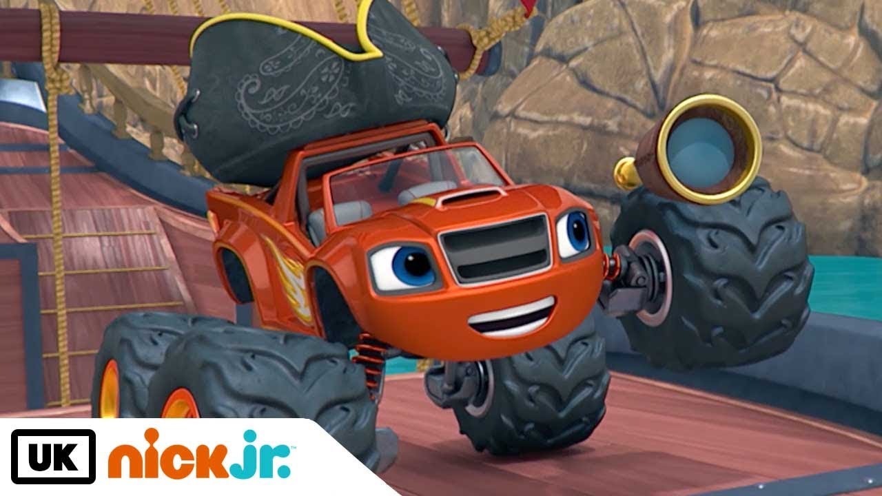 Blaze and the Monster Machines | Race for the Golden Treasure | Nick Jr ...