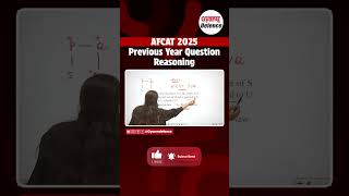 AFCAT 2025 Reasoning PYQ 🔥 Can You Solve It Before Time Runs Out?