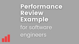 A Performance Review Example for Software Engineers (from an engineering manager) screenshot 4