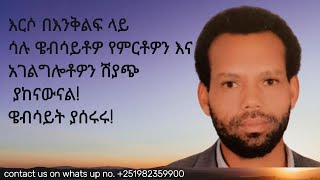 Website development freelancing service in Ethiopia and website planning and development tutorial!