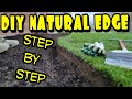 A 5step guide to creating beautiful flowerbed borders live edge  mastering the natural edge