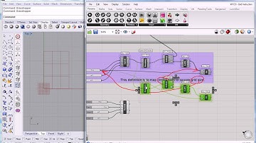 11 - Grasshopper - Grid Construction - Ellipses Mapped to Rectangular Grid