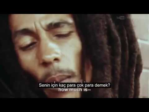 Bob Marley Zengin misiniz Sorusuna verdiği cevap Türkçe Altyazı