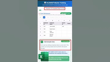 Excel Shorts - VLOOKUP Simulation