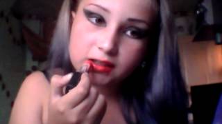 Макияж на хеллоуин!;)