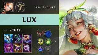 Lux Support vs Janna - EUW Grandmaster Patch 26.16