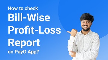 How to check Bill-Wise Profit-Loss Report | Best Billing Software | Inventory & Payments | English