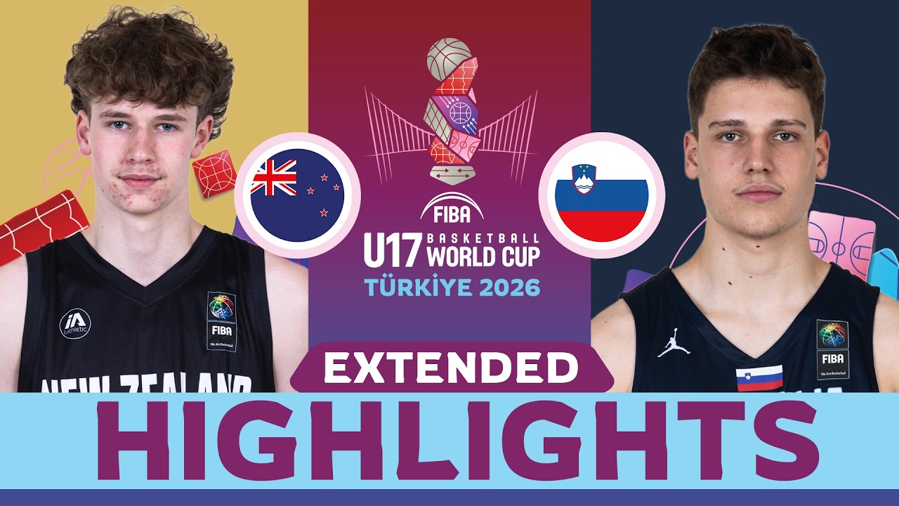New Zealand ๐ท๐ธ fend off Slovenia ๐ธ๐ฎ to secure first dub | HIGHLIGHTS | #FIBAU17 World Cup