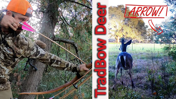 Traditional Bow Hunting Florida Deer - SHOULDER HIT!