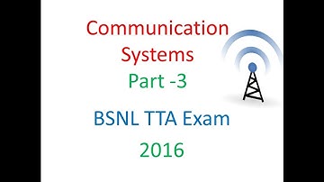 communication Systems part 3
