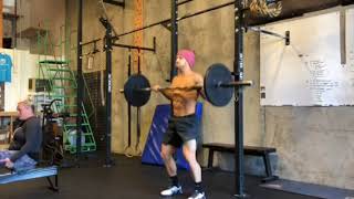 Touch and Go Power Clean and Jerk