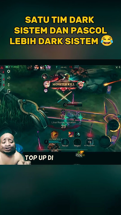 PASCOL KENA MENTAL ‼️ SATU TIM DARK  SISTEM DAN PASCOL  LEBIH 😂