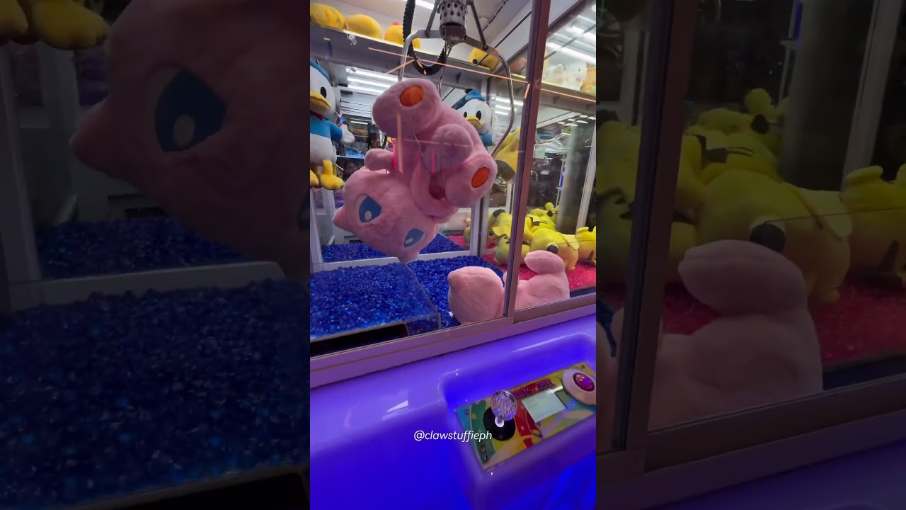 Won Pokemon Mew in a Claw Machine | Claw Stuffie PH