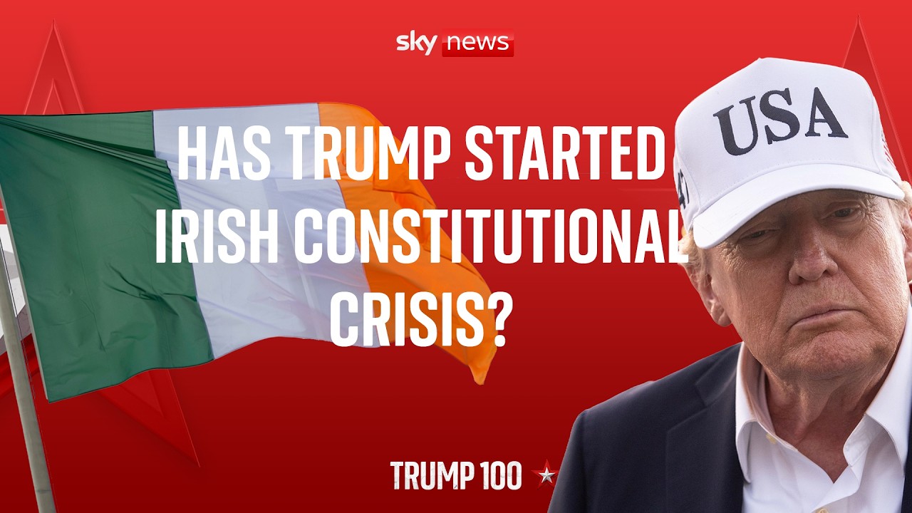 Is Britain on the brink? Trump calls for a united Ireland