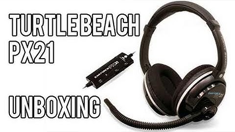 GAM3VIDZ - Turtle Beach PX21 Headset Unboxing