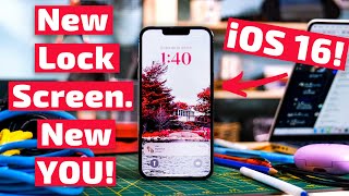 iOS 16: How to change your lock screen/BEST new features screenshot 1