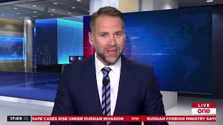 Νews Bulletin In English One Tv Yannis Moutsios 28042022