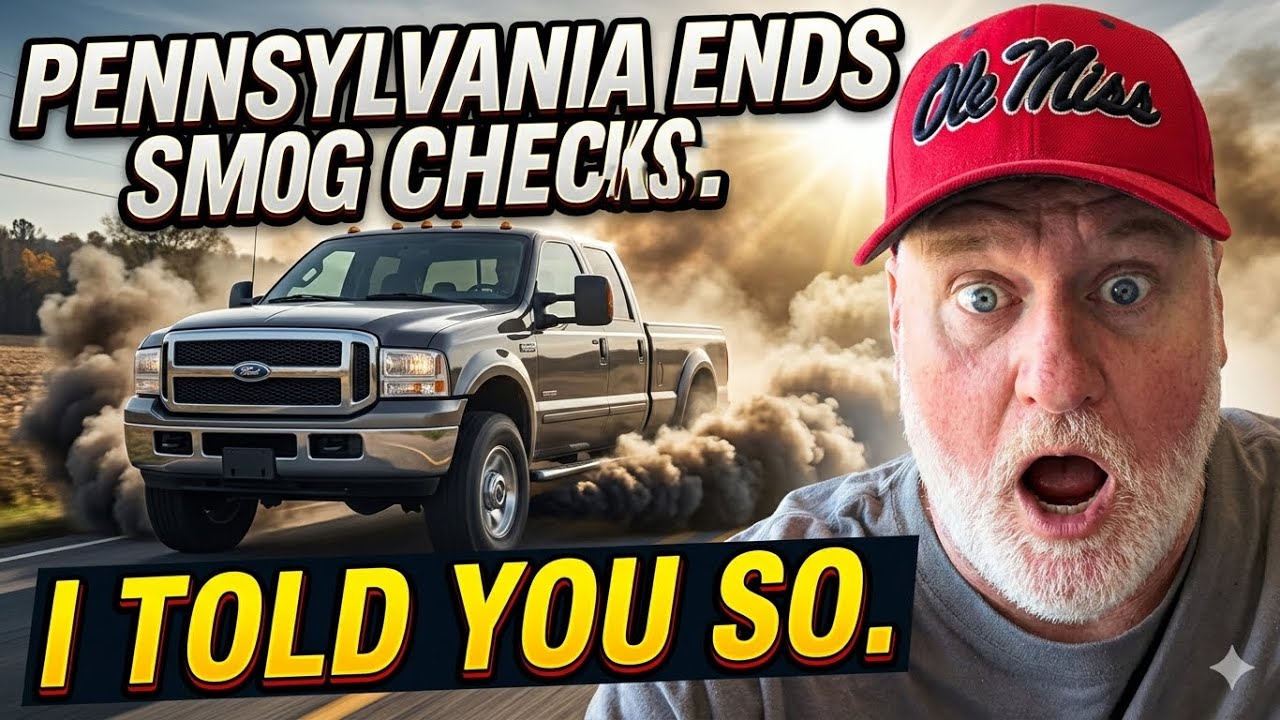 Pennsylvania Is Ending SMOG Checks! Another State Ends The SMOG Scam