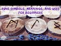 RUNE SYMBOLS MEANINGS AND USES FOR BEGINNERS