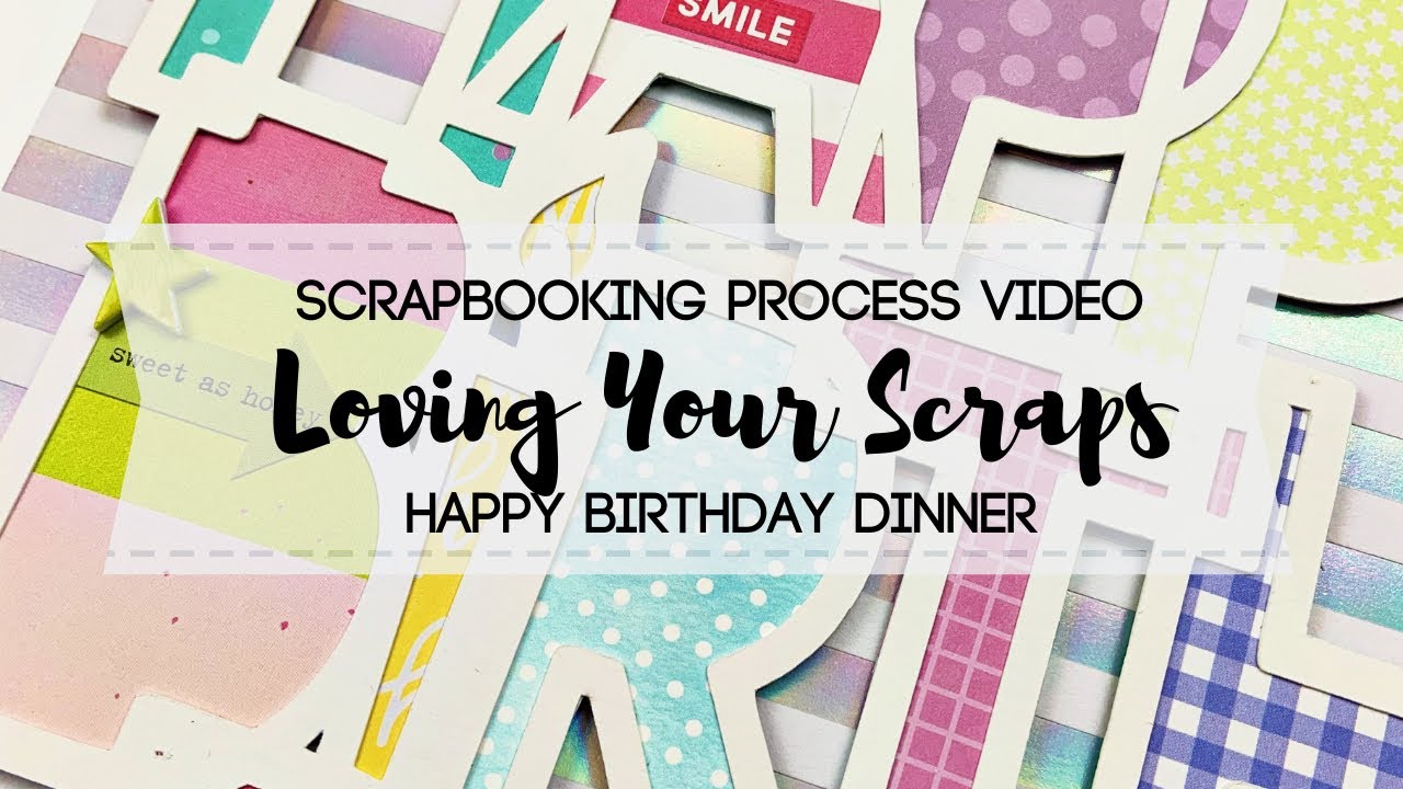 LOVING YOUR SCRAPS \\ Backing a Cut File \\ 