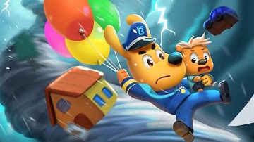 🌀 Cuộc phiêu lưu trong cơn lốc xoáy | Hoạt hình thiếu nhi 👮‍ Cảnh sát trưởng Labrador Vietnam 🚓