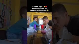 An ordinary lunch. An unforgettable moment. 😭