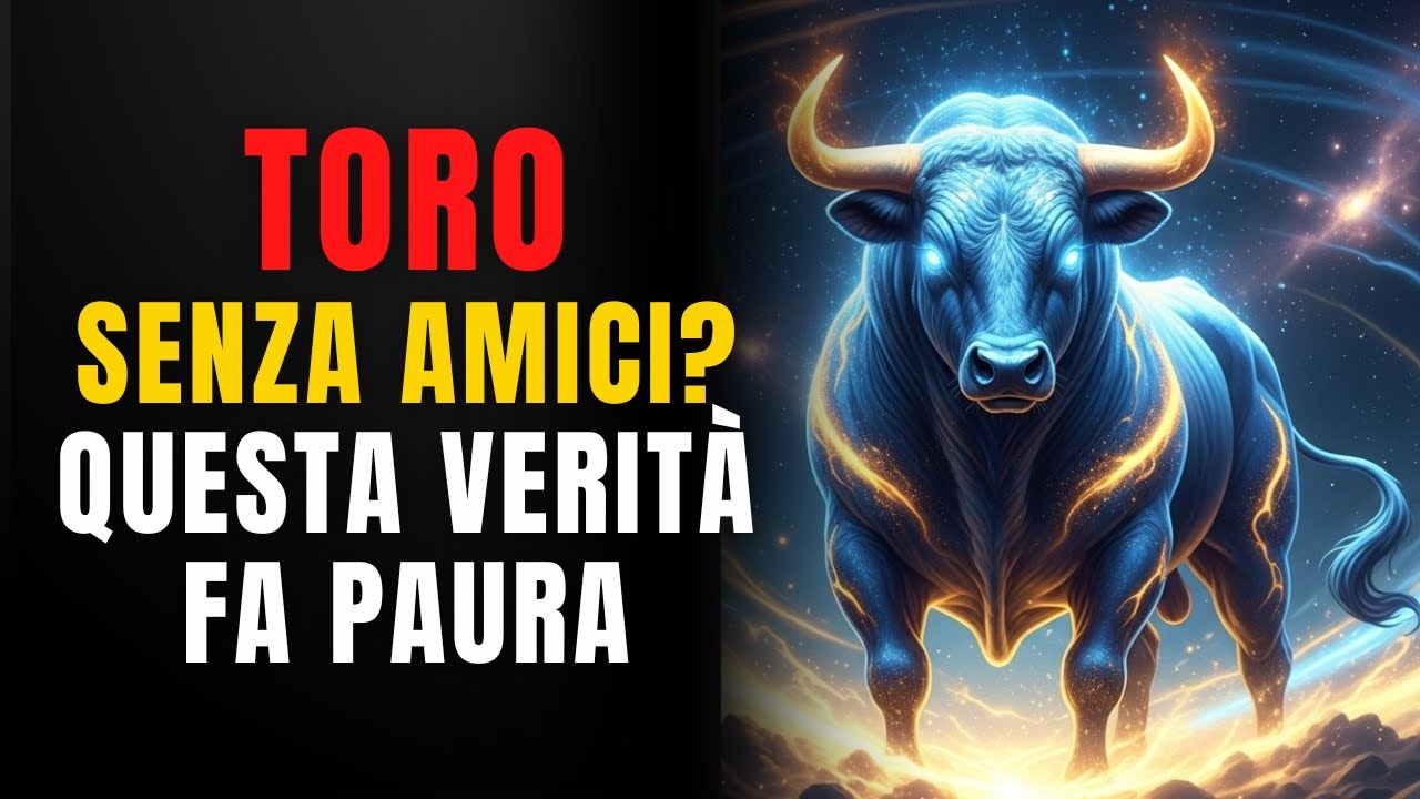 I Toro con POCHI o ZERO AMICI possiedono queste 7 CARATTERISTICHE (RARE)