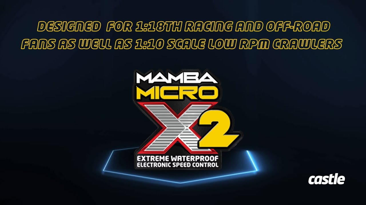 NEW PRODUCT: MAMBA MICRO X2 EXTREME ESC — Castle Homepage