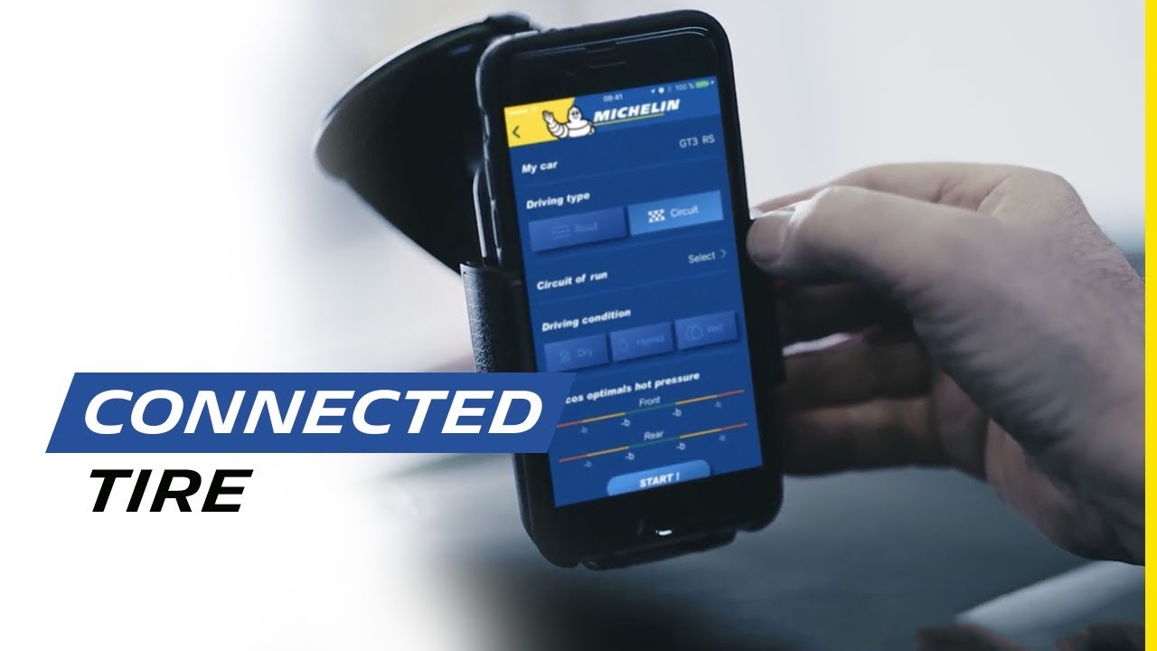 Misunderstand Criticism Jacket Track Connect: connected tire solution | Michelin - YouTube