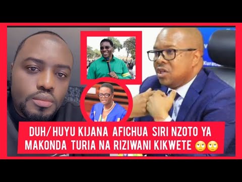 DUH HUYU KIJANA BILA UOGA AFICHUA SIRI NZITO RIZIWANI MAKONDA NA TULIA KUHUSIKA