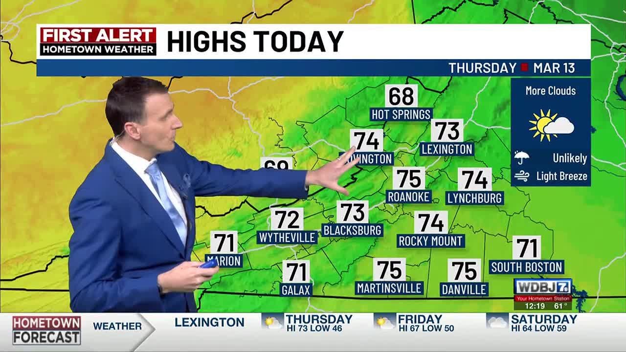 3-13-2025 Thursday Afternoon Weather Update - YouTube