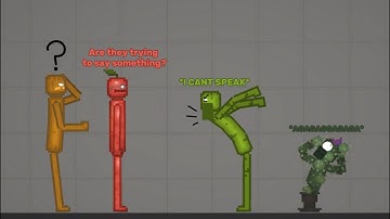 Melon and cactus lost there voices