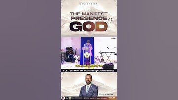 The Manifest Presence of God - Pst. (Dr.) Acheme Odeh #gospel #jesus #god #bible #short