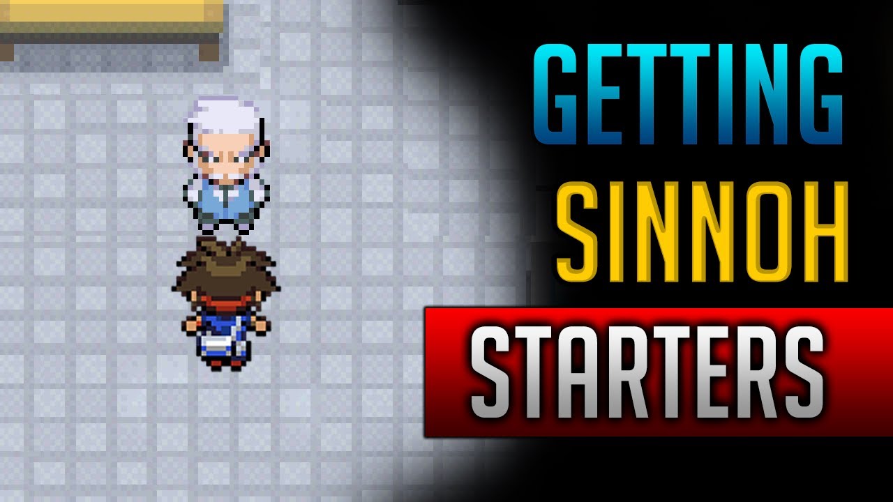 How & Where to catch/get - All Sinnoh Starters in Pokemon Black 2