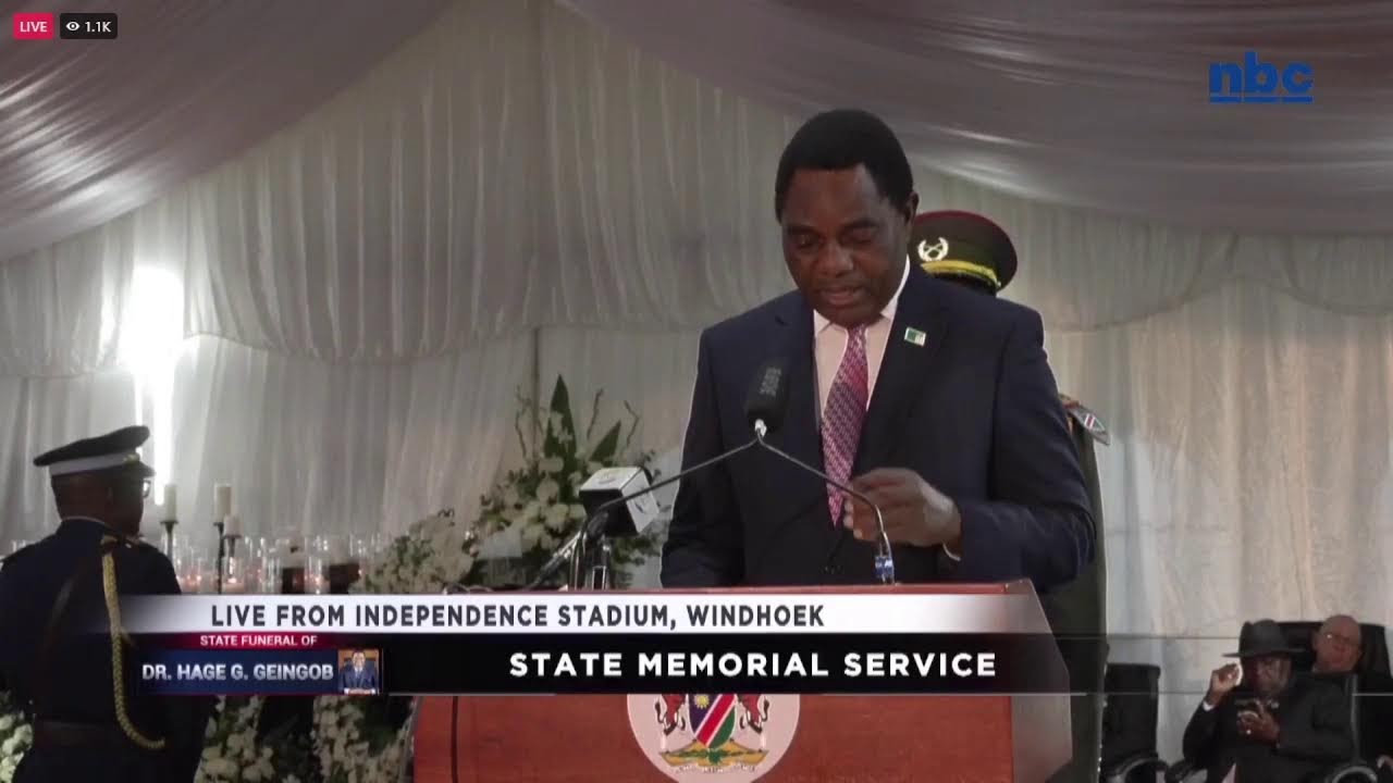 President Hage Geingob’s Memorial Service
