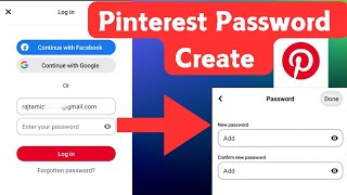 How to Create Password in Pinterest Account | Pinterest Account Password Set | Tamil rek