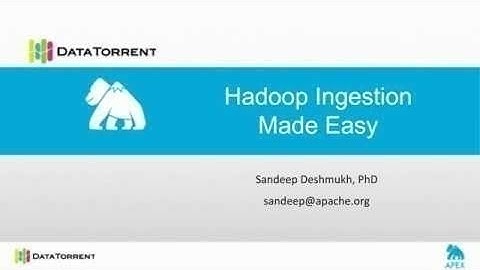Webinar: Hadoop Ingestion Made Easy