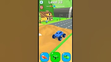 shape shifting gameplay Android / ios #shorts level  33