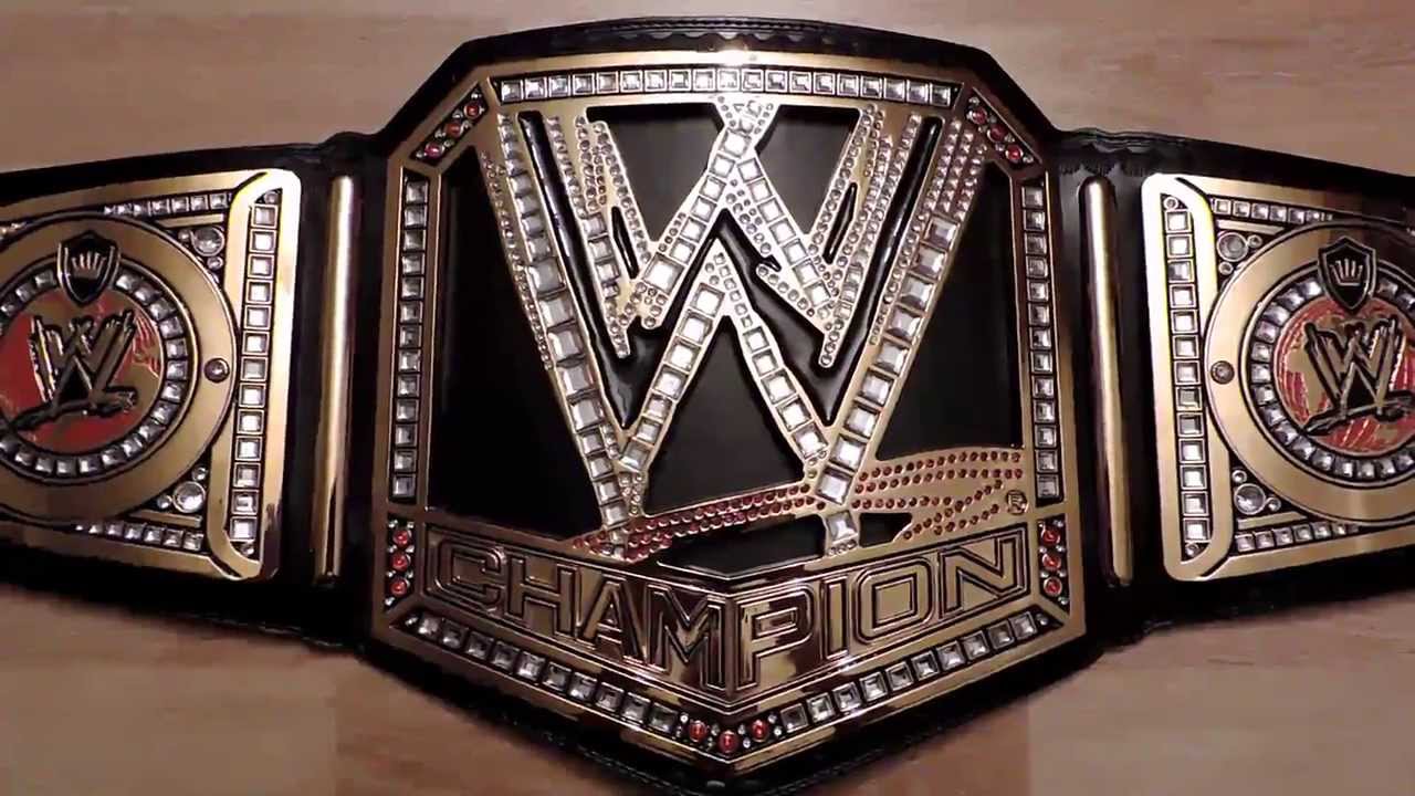 WWE CHAMPIONSHIP V1 Replica Belt Review 2013 Titel Gürtel - YouTube