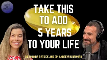 Live 5 years longer with ONE supplement (Dr. Huberman, Rhonda Patrick)